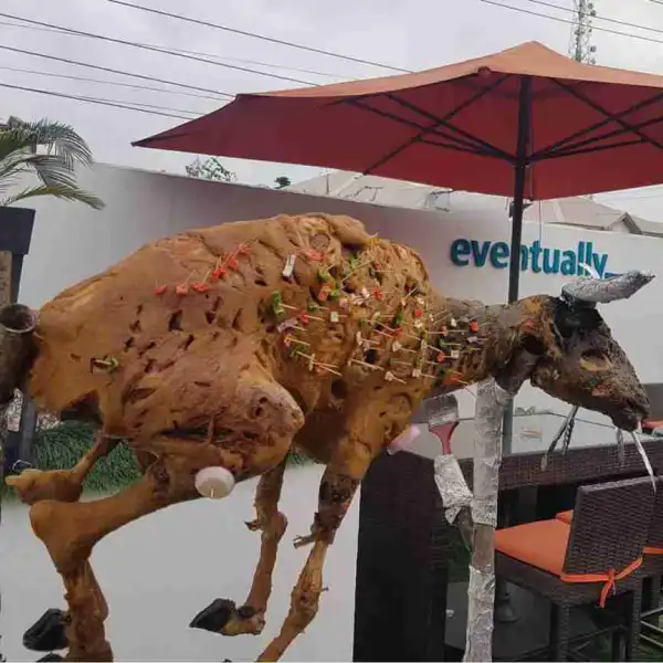 This Garnished Sallah Ram Got People Salivating Online (Photos)